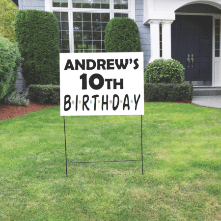 Birthday Yard Signs